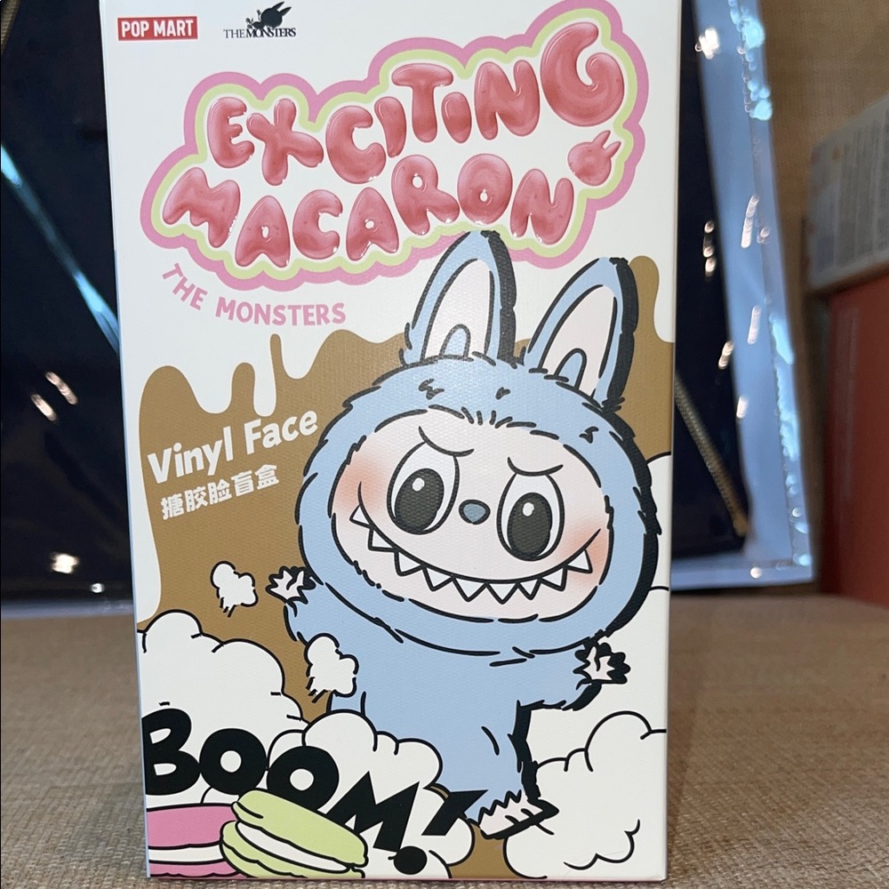 Labubu Exciting Macaron The Monsters Vinyl Face Sea Salt Coconut authentic